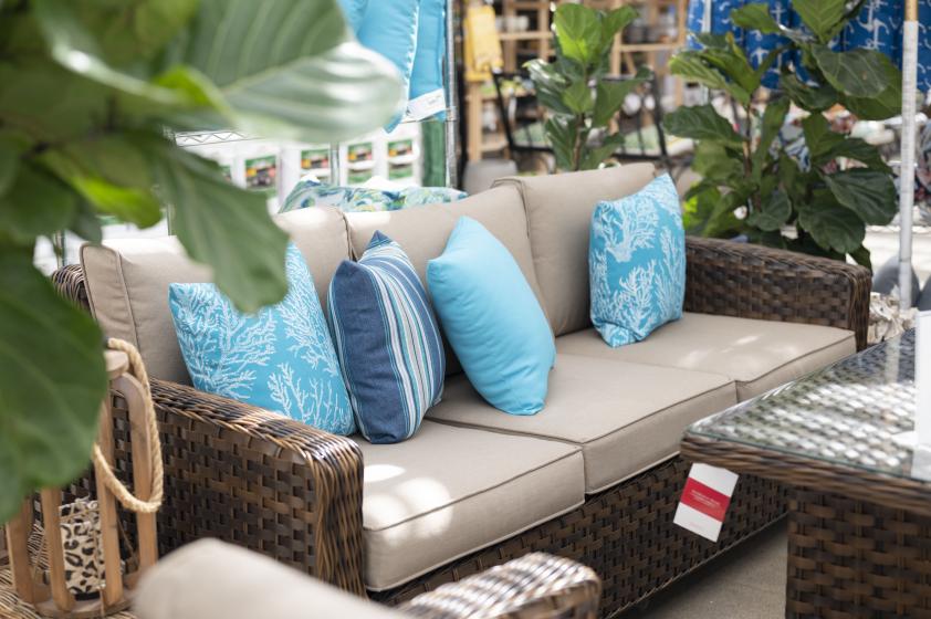 Outdoor furniture and decor