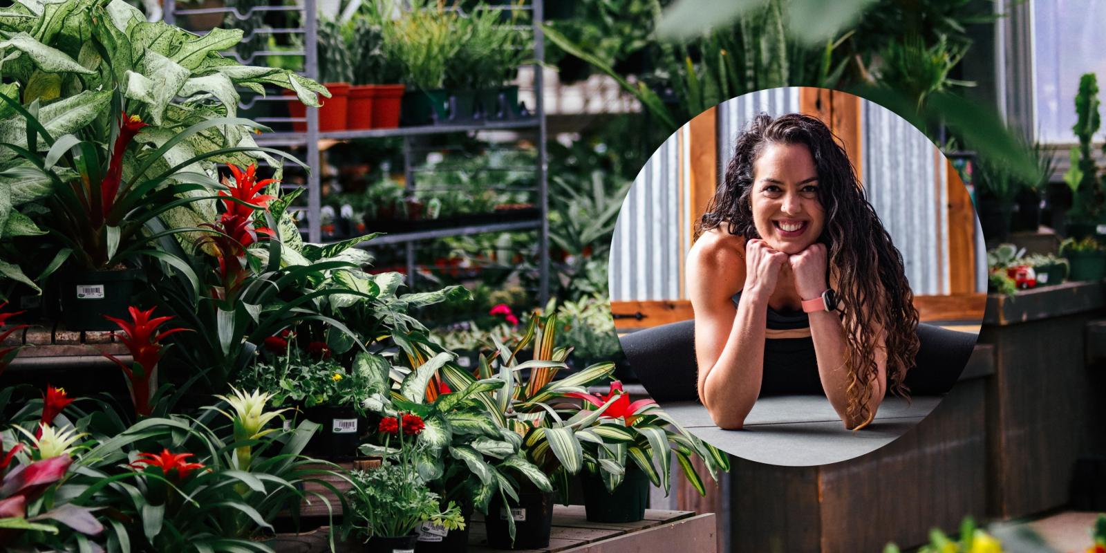 Yoga in the Greenhouse