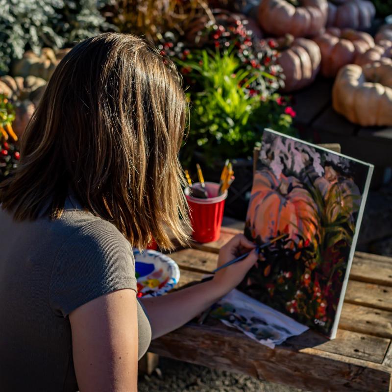 Fall Plein Air Painting