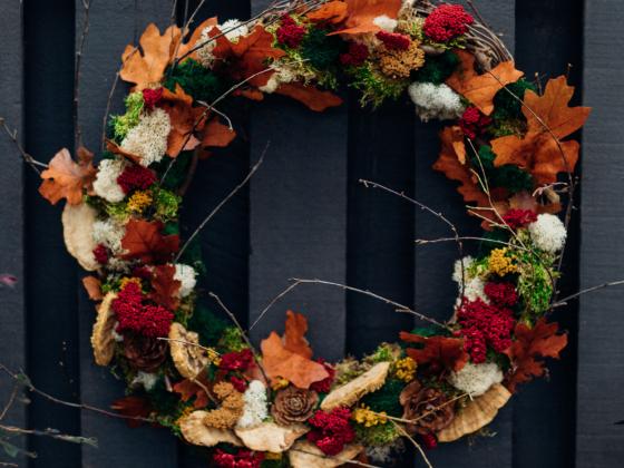 Fall Tea & Wreath Making Workshop