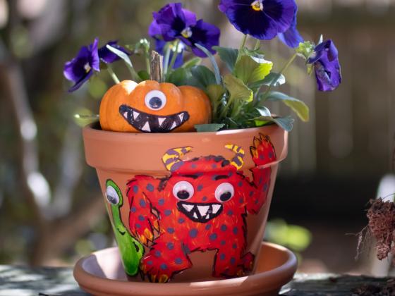 Monster Mash Paint & Plant Workshop for Kids