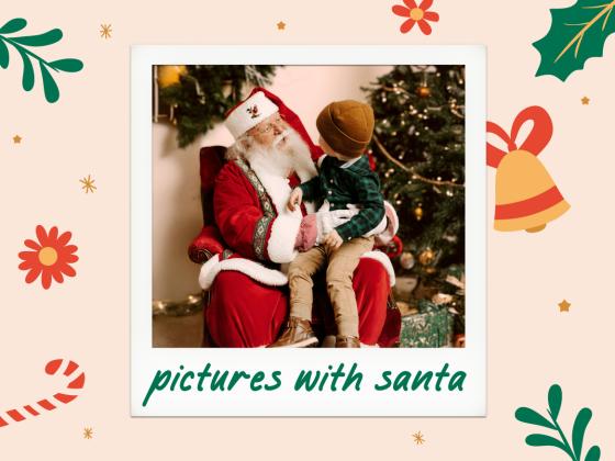 Pictures with Santa