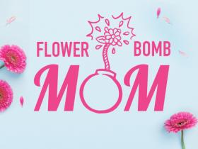 Flower-Bomb Mom logo, McDonald Garden Center