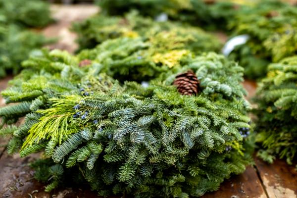 Spruce Up Their Season: Giving Fresh-Cut Wreaths and Porch Pots for Christmas