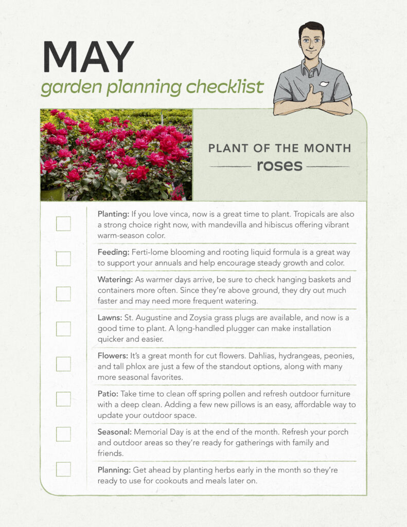 May Garden Planning Checklist